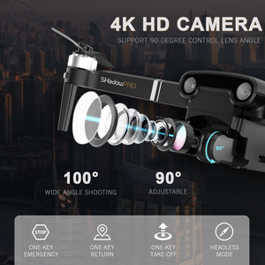 AEE โดรน4K พร้อมกล้อง5G Wifi FPV 4K HD,กิมบอลกันสั่นแบบสองแกนไร้แปรงถ่านควอดคอปเตอร์ VS SG906 Pro 2 Dron - Product Image 2