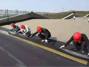 HDPE/LDPE/EPDM/PVC/Tpo geomembran balık gölet Liner 0.5mm 0.75mm 1mm 2mm su geçirmez membran - Product Image 5