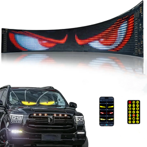 App-Control di grandi dimensioni Soft Matrix LED pannello digitale Devil Eye pannello per auto Bus Windows display Digital Signage - Product Image 6