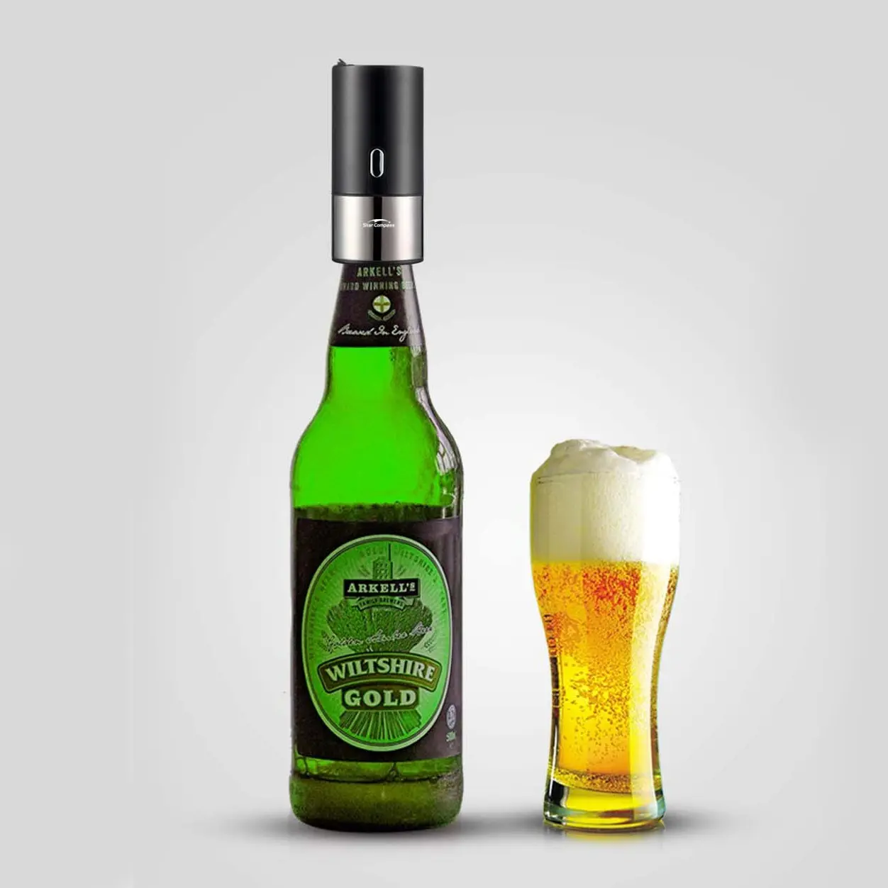 Tragbarer Bier kühler Biers chaum maschine Verwendung mit speziellem Zweck für Flaschen-und Dosen biers chrank Smart Home