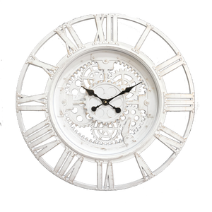 24inch cũ phong cách cổ điển hấp dẫn lớn lớn nhựa đồng hồ treo tường - Product Image 3