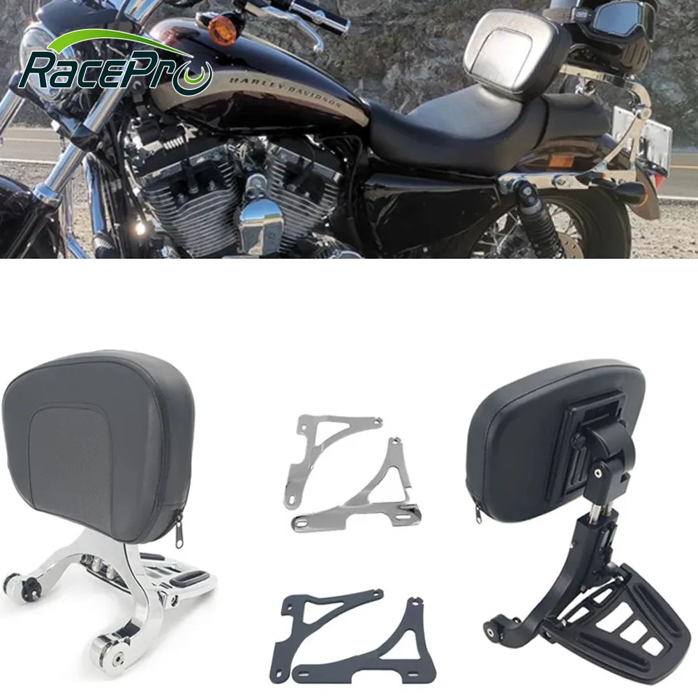 Motorrad verstellbare verstellbare Mehrzweck-Sissy-Bar-Halterung Für Harley-Modell Sportster XL 883 XL 1200 2004-2021