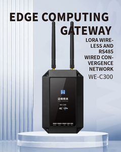 IP67 -40 °C ~ 80 °C 64 nodos por red Transmisión inalámbrica de datos industriales DTU Industrial 4G/LoRa/RS485 Edge Gateway - Product Image 3