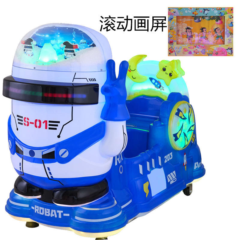 Snowflake Robot Blanco