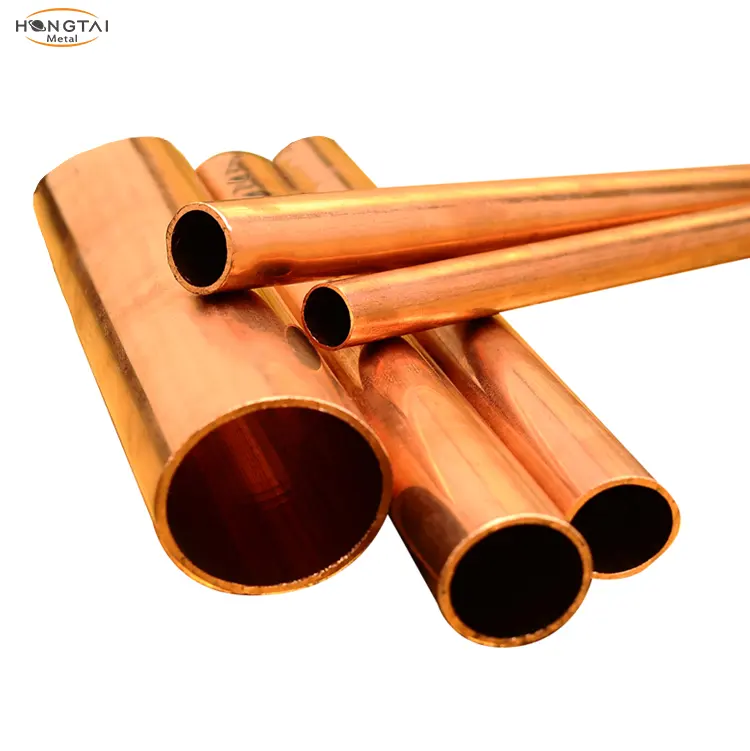 Tubo de cobre para sistema de agua, tubo de cobre, tipo L M K, Astmb88 C12200, precio de fábrica