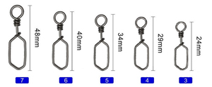 RUNTOO דיג כיכר נירוסטה Longline חזק מסתובב דיג הצמד קליפים