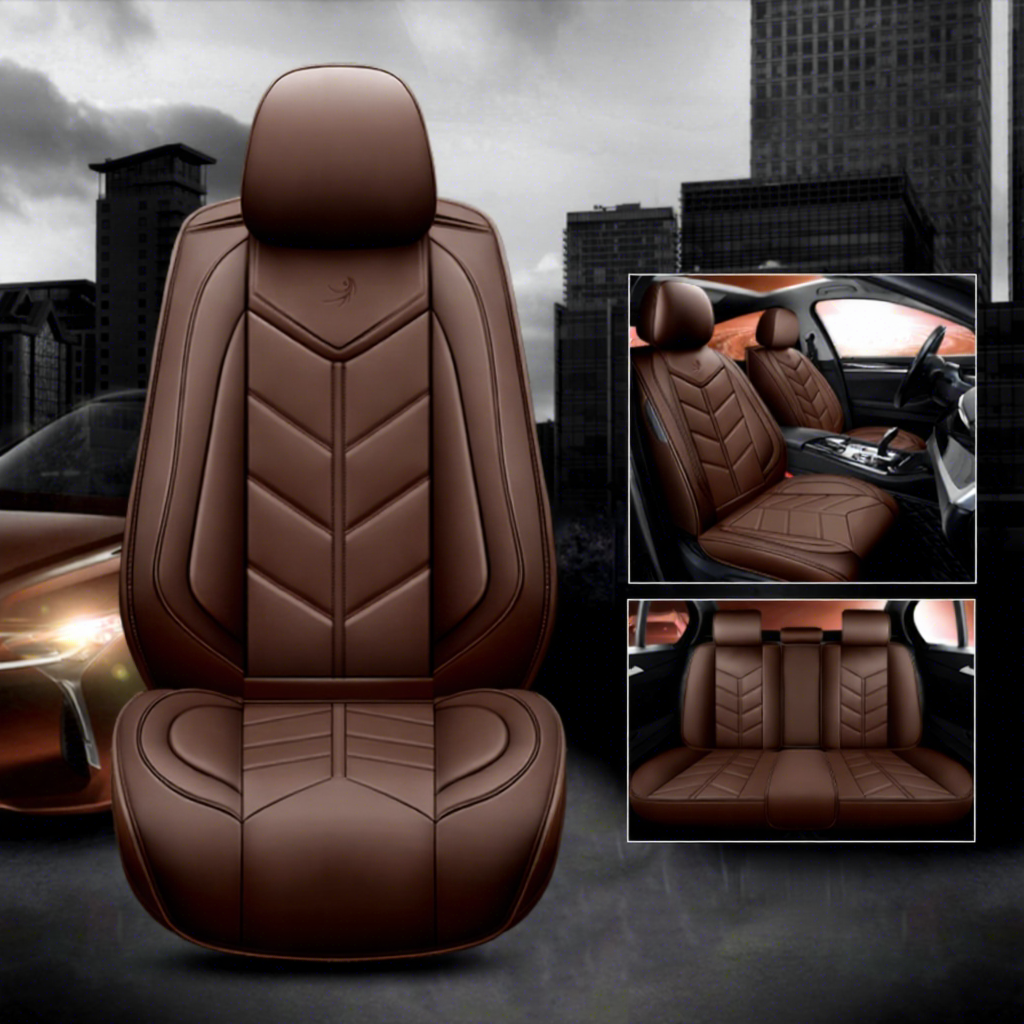 Ensemble complet marron 5 places