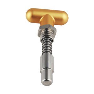 Custom Cnc Lathe <strong>Spring</strong> <strong>Loaded</strong> Locking and <strong>Retractable</strong> Index Plunger <strong>Pin</strong> for Mechanical Equipment