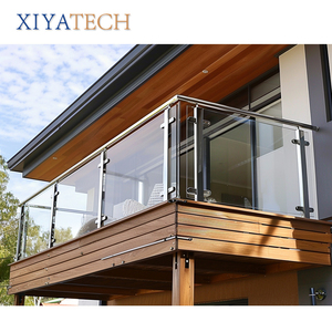 XIYATECH Hochwertiges rechteckiges Edelstahl-Treppen geländer Modernes Design Handlauf für die Villa - Product Image 2