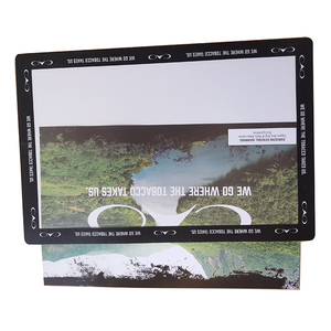 定制PVC橡胶矩形相框桌垫多功能相框柜台鼠标垫 - Product Image 5