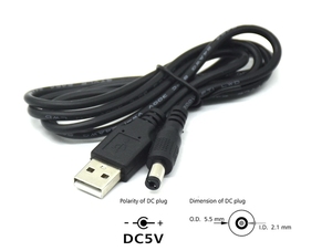 2M 1M 0.5M <strong>USB</strong> Port to <strong>2</strong>.0*0.<strong>6mm</strong> <strong>2</strong>.5*0.7mm 3.5*1.35mm 4.0*1.7mm 5.5*<strong>2</strong>.1mm <strong>2</strong>.5mm X 0.7mm 5V DC Barrel Jack Power Cable Connector - Product Image 5