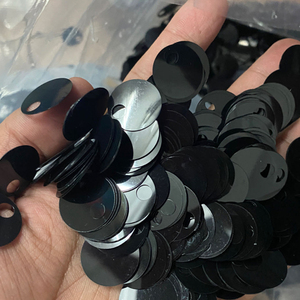 Customized Color <strong>20mm</strong> <strong>Sequins</strong> With 5mm Big Hole PVC Bulk Loose <strong>Sequins</strong> PET Round Loose Shape <strong>Sequins</strong> - Product Image 5