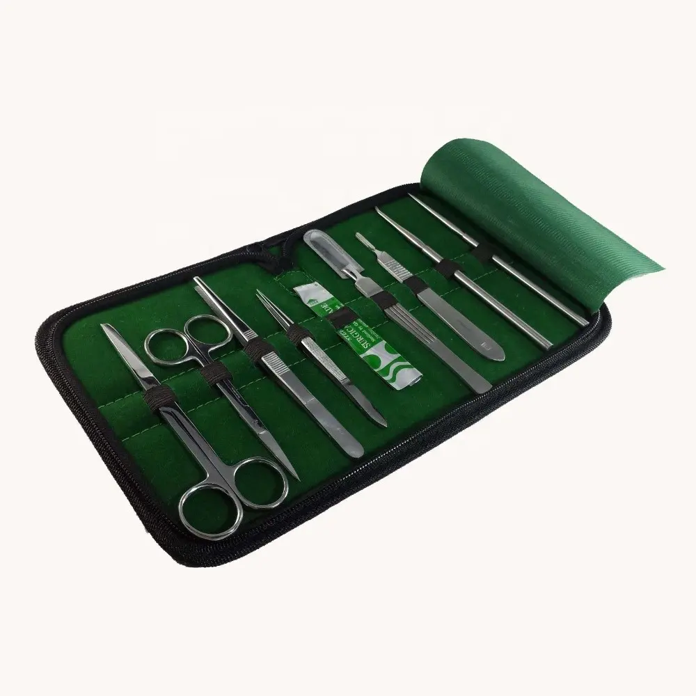 Kit de sutura de disección avanzada a precio barato Instrumentos de acero inoxidable de calidad superior Entrega rápida