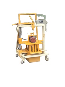 Di động bê tông xi măng gạch đặt máy di chuyển rắn rỗng khối khuôn máy - Product Image 5