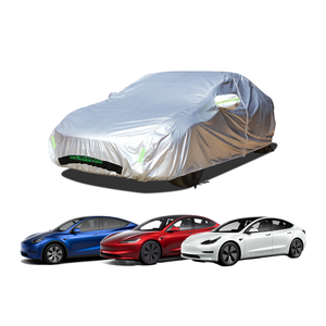 Xiangta personnalisé extérieur étanche tous temps UV Protection solaire neige poussière tempête résistant bâche de voiture pour Tesla modèle 3 S X Y