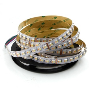 12mm PCB 5M 4in1 5in1 RGB + skk LED şerit 5050 96leds/m 5 renk 1 chip CW + RGB + WW RGBW RGBWW esnek Led bant ışık 12V 24V - Product Image 1
