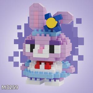 バルクバイミニプラスチックビルディングブロックフィギュアアニメをテーマにした教育DIYおもちゃセットテーラードフィーチャー - Product Image 4