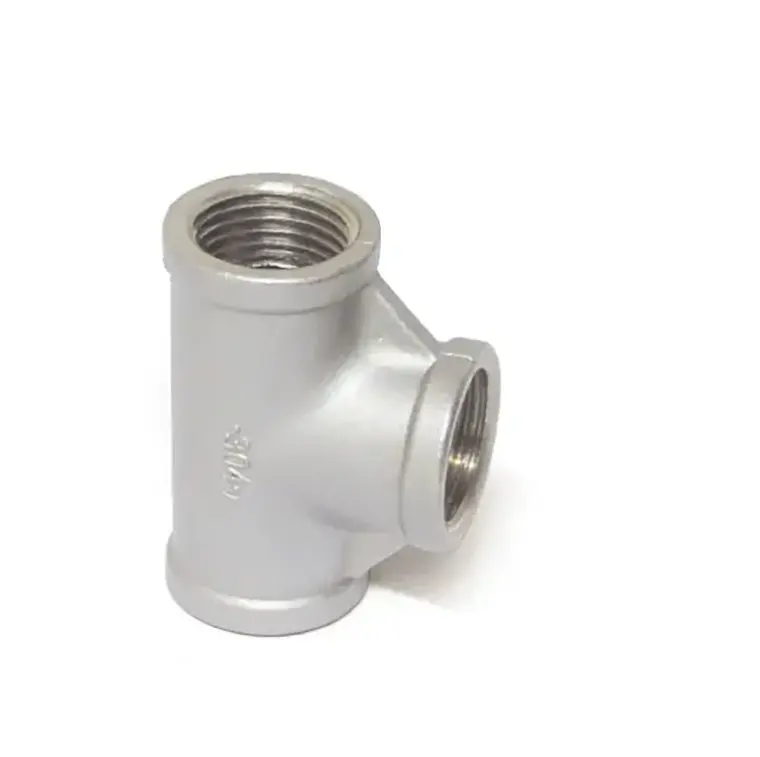 SS 304/316L Pipe Fitting Stainless steel Fittings 90 degree elbow BS NPT DIN thread