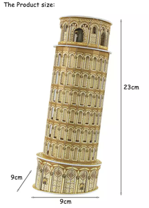 Quebra-cabeças <span class=keywords><strong>3d</strong></span> itália pisa levantamento, torre, brinquedos de construção, arquitetura mundial, modelo <span class=keywords><strong>3d</strong></span>, quebra-cabeça <span class=keywords><strong>3d</strong></span> para crianças e adultos