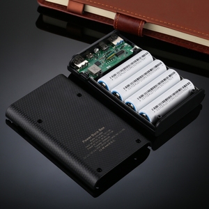 HAWEEL DIY 12000mAh Banco de energía Cargador QC de doble vía Entrada Micro USB de alta capacidad Salida USB doble Caja de batería de carcasa de calidad - Product Image 5