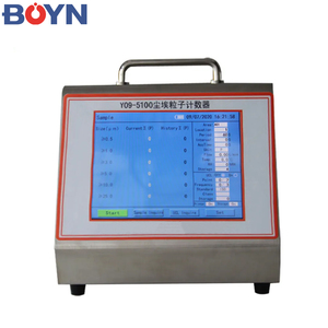 Benchtop BN-Y09-5100 penghitung partikel debu SUS304 detektor debu penghitung partikel udara PM2.5 Akurasi Tinggi - Product Image 2