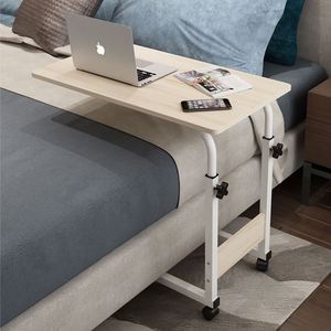 Professional Newly <strong>Multi</strong>-<strong>Function</strong> Adjustable Foldable With Wheels Small <strong>Table</strong> on the Bed <strong>Table</strong> <strong>Computer</strong> Desks - Product Image 1