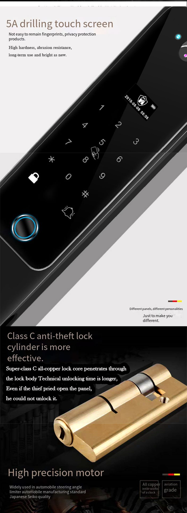 smart system home automation all system electronic door lock smart digital door lock door lock