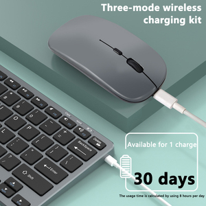 Wireless Dual Mode <strong>Keyboard</strong> Scissor Foot Design <strong>Keyboard</strong> <strong>Mouse</strong> Set 2.4G+<strong>Bluetooth</strong> Key <strong>Mouse</strong> Set <strong>Bluetooth</strong> <strong>Keyboard</strong> - Product Image 3