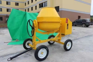 Js350l nhỏ DIESEL Mini Di động máy trộn bê tông di động bê tông xi măng Mixer - Product Image 3