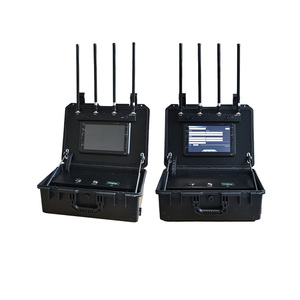 Sistem deteksi sinyal UAV portabel untuk aplikasi keamanan lapangan Wideband 70MHz ~ 6GHz detektor Drone - Product Image 1