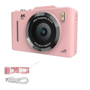 Dijital kamera 2.8 inç ekran 4K Video 48MP fotoğraf çocuk kamera 16X Zoom Anti Shake yüz tanıma dijital HD kamera - Product Image 3