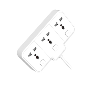 PUJIMAX vendita a caldo 3 prese Multi-funzionale presa di corrente per famiglie presa di corrente presa di estensione con interruttore individuale - Product Image 5