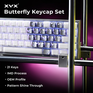 XVX Keycaps FlutterBloom OEM Profile Bàn phím cơ IMD-Tech 21 phím Tất cả các công tắc MX và bản sao theo phong cách MX Chất liệu PBT+PC - Product Image 4