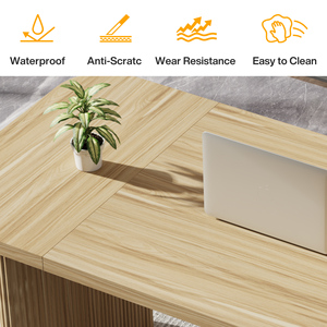 Простой прямоугольный компьютерный стол - Product Image 6