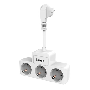 2025新的扩展引线，带USB 3路电源板，带3个USB 1型C欧盟电源插座，带开关10厘米延长线 - Product Image 3