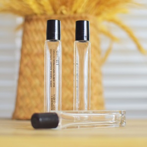 Wholesale <strong>2</strong> ml 3 ml 5 ml 2ml 3ml 5ml 10ml Mini Empty Clear Round Spray Bottle Refillable Glass <strong>Perfume</strong> - Product Image 2