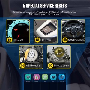 公式AUTOOLCS605自動車用フルシステムコードリーダー車Obd2スキャナー車用診断スキャナー - Product Image 4