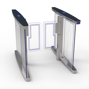 Zento High Security Anti-Heckklappen Voll automatischer QR-Code für Fußgänger RFID-Karten zugriffs kontroll system Schnelles Drehkreuz - Product Image 3