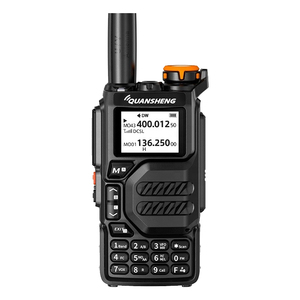 UV K5 Quansheng Walkie Talkie kamuflaj Am Fm iki yönlü radyo komütatör VHF istasyonu alıcı Ham kablosuz Set uzun menzilli UV K6