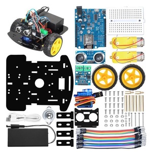 Compatibile con Arduino car kit di tracciamento e prevenzione degli ostacoli telecomando wireless ESP8266 robot auto