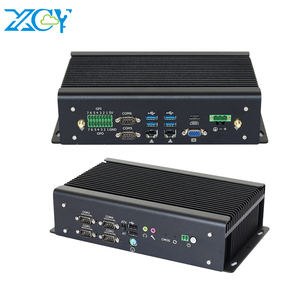 PC industrial sin ventilador Intel Core i5 i7 1195G7 2x GbE LAN 3G/4G LTE RS232 RS485 GPIO 9-36V fuente de alimentación ordenador Watchdog - Product Image 1