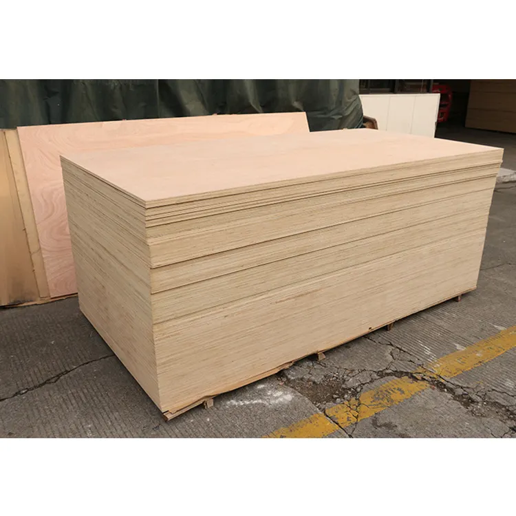 Paneles de madera contrachapada impermeable, madera dura comercial okoume, 4x8 18mm, venta al por mayor