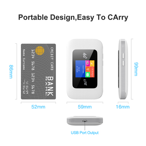 เราเตอร์พกพา EDUP 150Mbps รุ่นเอเชียตะวันออกเฉียงใต้ 4G MiFi LTE รองรับซิมการ์ด - Product Image 6