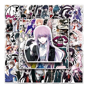 50pcs bí ẩn trò chơi Vinyl chống thấm nước đạn lý thuyết bị hỏng Anime Sticker gói cho trẻ em máy tính xách tay điện thoại hành lý Sticker - Product Image 1