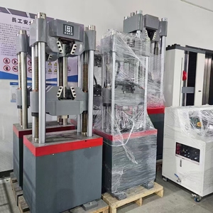 Máquina de prueba universal hidráulica eléctrica con software de exportación de datos para aleación de metal y análisis de materiales de construcción
