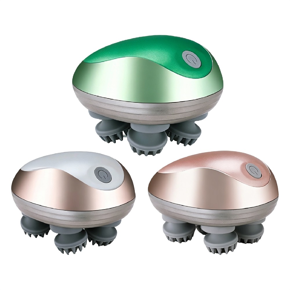 Mini masseur électrique personnalisé pour le cuir chevelu, portable, pour la relaxation de la tête