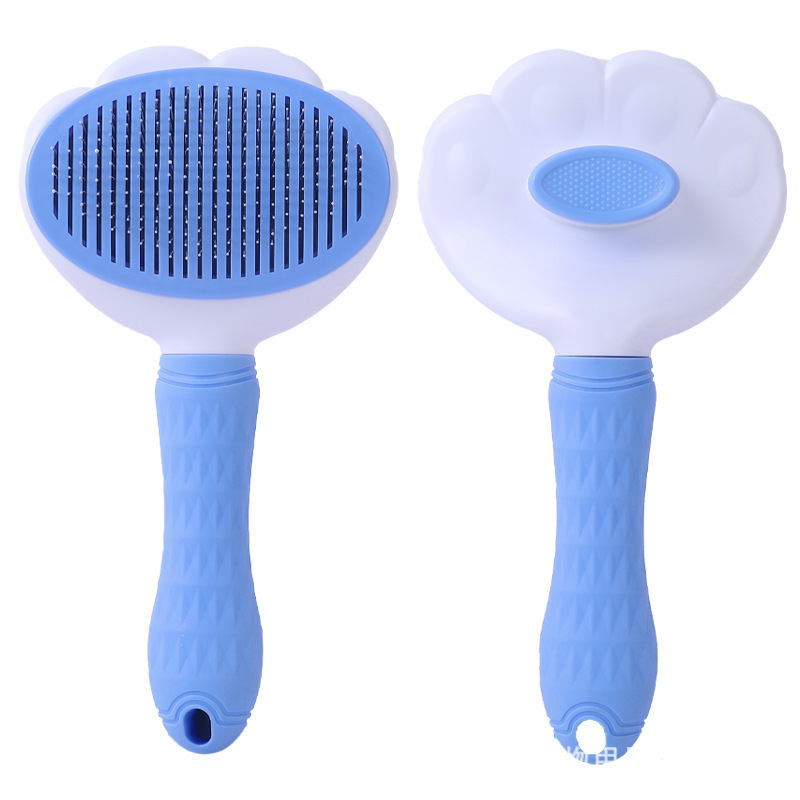 Bleu - Motif Patte de Chat (OPP)