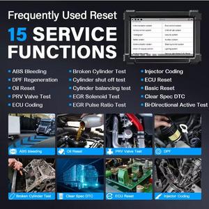 Ancel X7 HD 24V System OBD2 Truck <strong>Scanner</strong> Diesel Heavy Duty Engine Analyzer <strong>with</strong> ECU Oil Reset and Bi-directional Features - Product Image 6