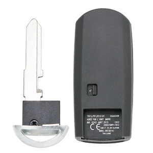 New Smart Remote <strong>Key</strong> Fob 433MHz Fit for <strong>Mazda</strong> 3 6 CX-4 CX-5 MX-5 SKE13E-01 With Emergency <strong>Key</strong> - Product Image 4