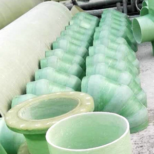 DN400 אביזרי צנרת שסתום אוורור עם אוגן, עשויים פיברגלס FRP עמיד בפני קורוזיה וחזק במיוחד, משטח חלק, מתאים לכיפוף וחיתוך - Product Image 1